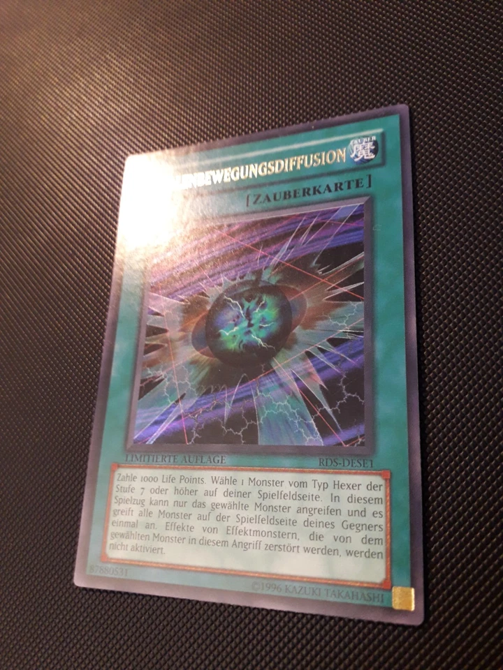 Yu-Gi-Oh! Wellenbewegungsdiffusion, RDS-DESE1, UR, Limitiert, NM/Back EX - Bild 2 von 4