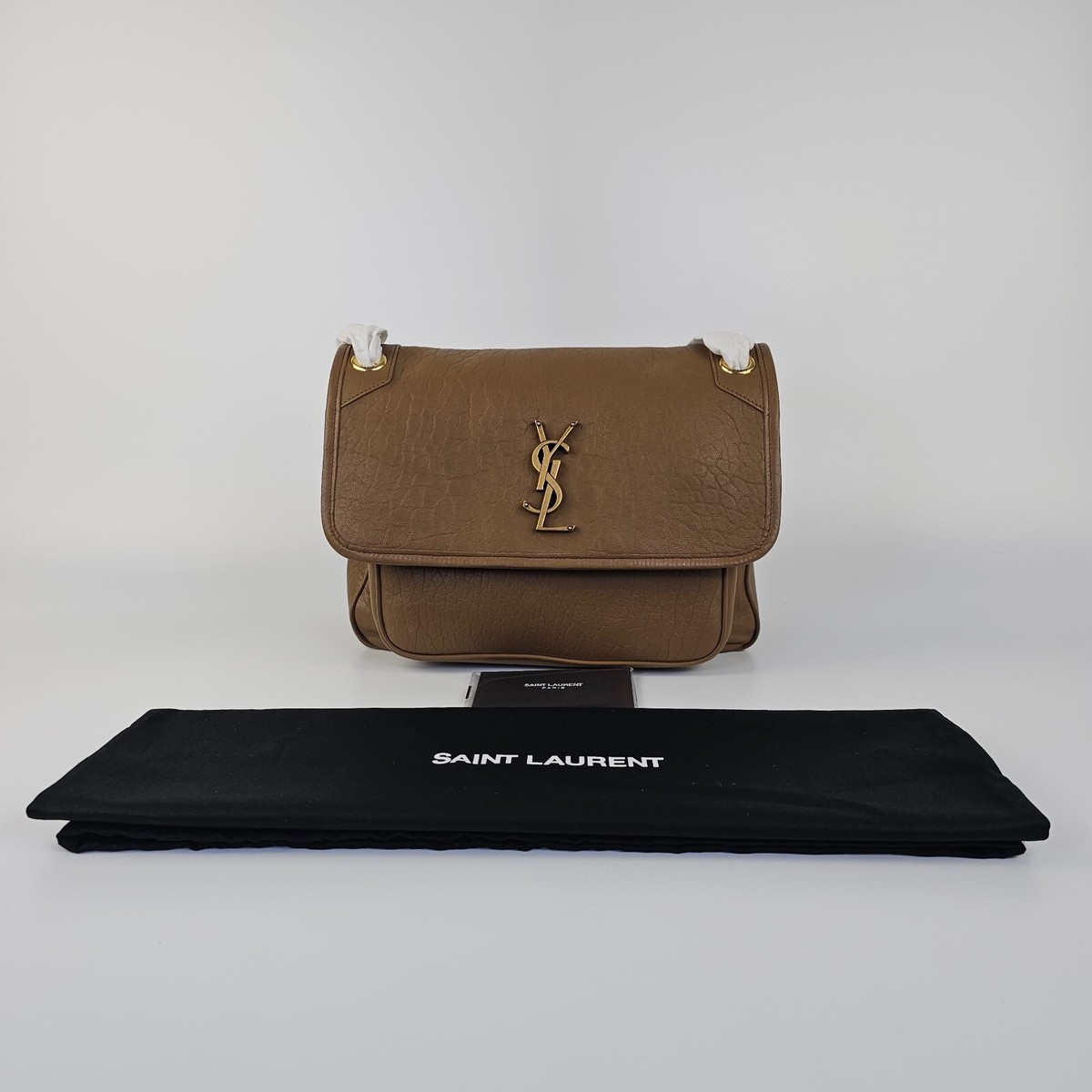 ysl niki medium brown