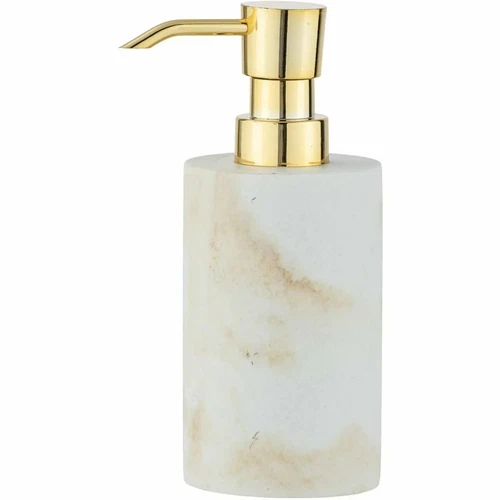 White Quartz Agate Bathroom Refill Shampoo Dispenser, Cyber Monday Sale Decors