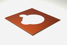 Face Plate for Thorens TD 125  MK II Metallic Orange