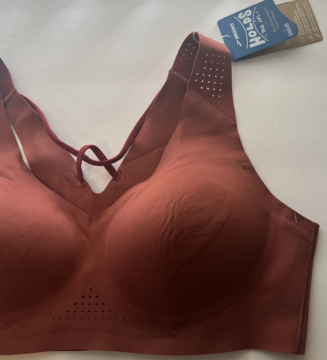 Dare V Neck Run Bra | Running Bra | Brooks Running size 38A/B