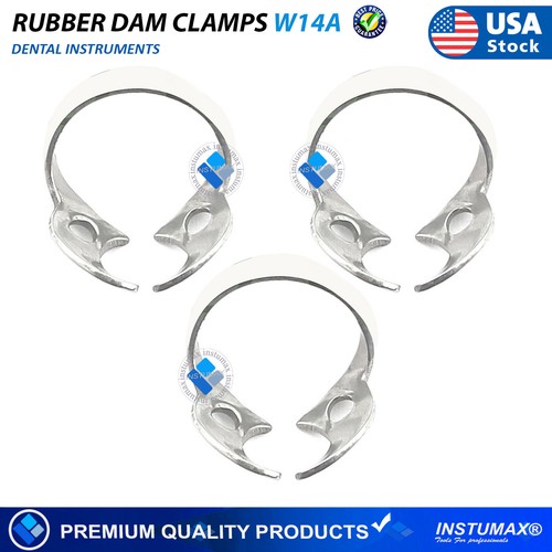Abrazaderas de goma para presas W14A instrumentos de ortodoncia dental de endodoncia 3 piezas - Imagen 3 de 4