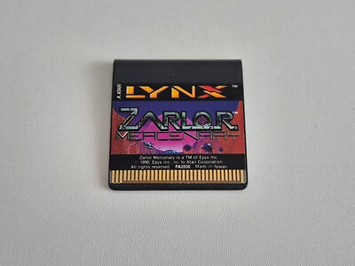 Zarlor Mercenary Atari Lynx Video Game Cartridge 1990