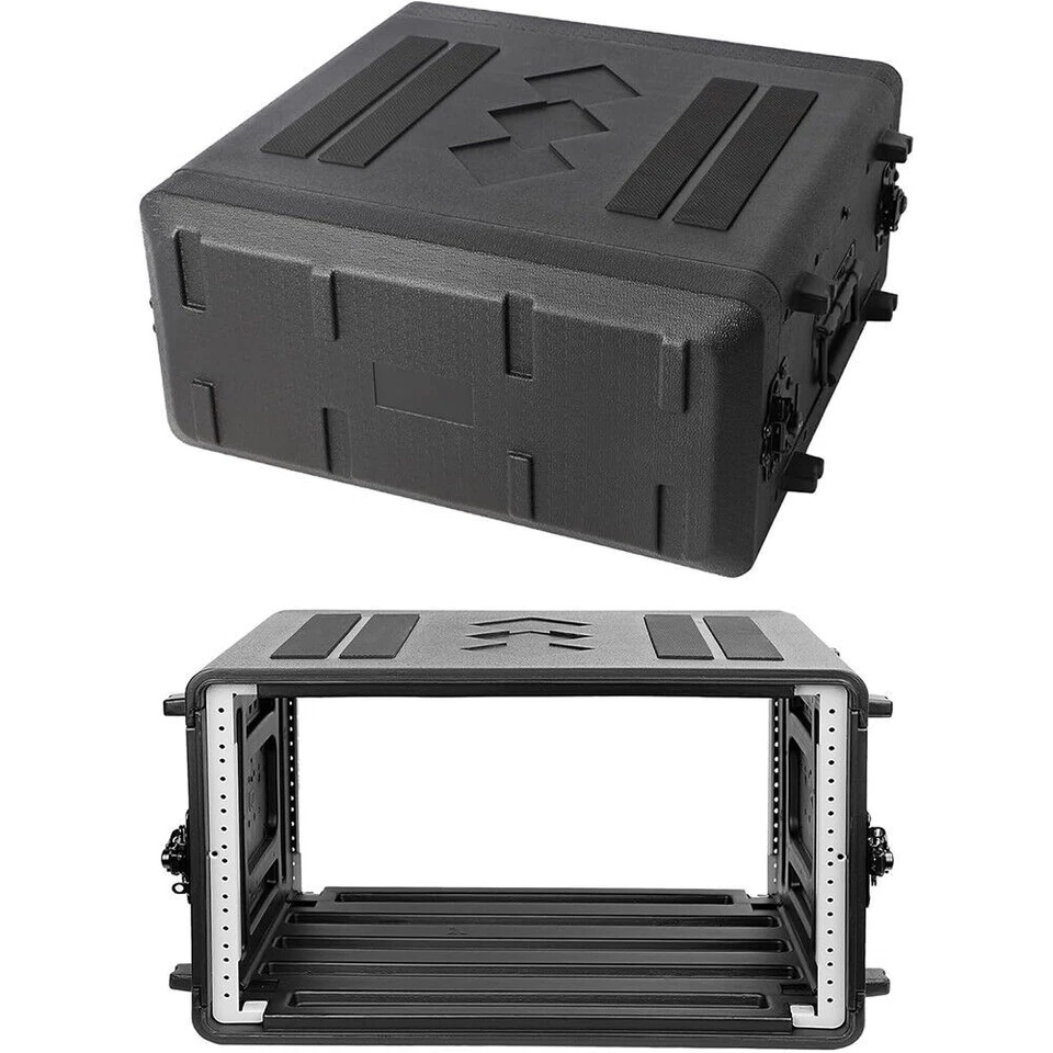 Diandian 6U Rack Case Microphone Flight Case Watertight Dust-Proof Shock Mount - Image 4 of 4