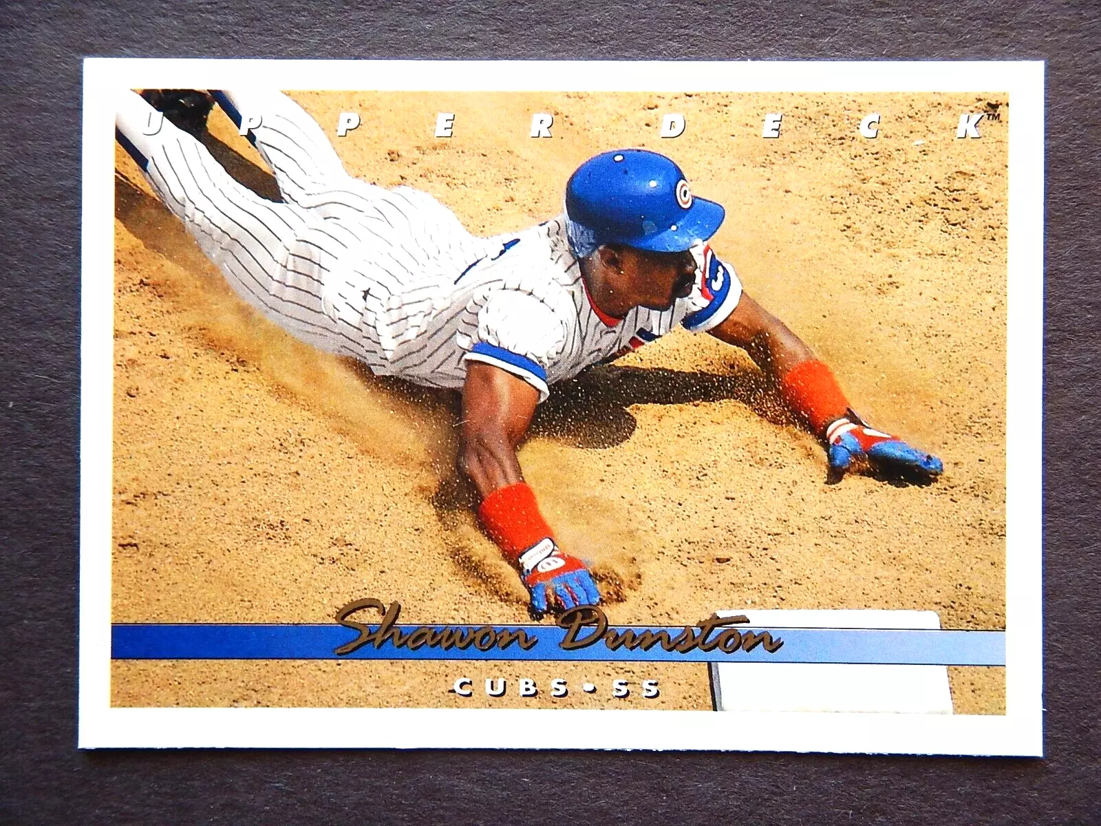Shawon Dunston trading card