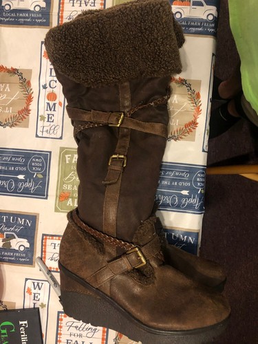 ALDO Boots Brown Size 9 1/2 EU 41 - Picture 17 of 20