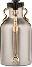 Growler Werks uKeg Carbonated Growler 64 oz Stainless Steel  