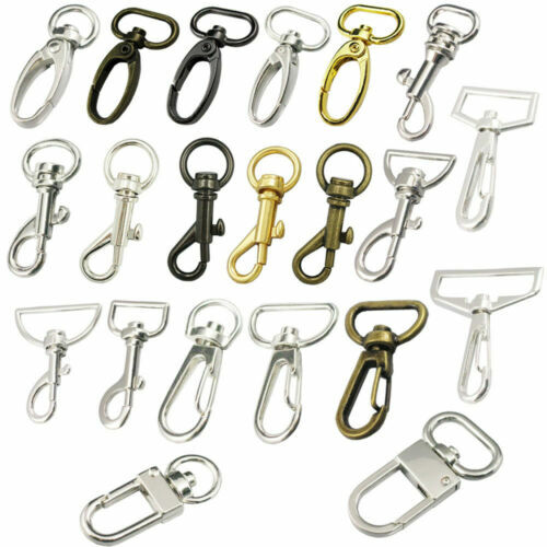 Lot De 100 Boucles à Presser Latérales Duraflex 1" - Acétal Noir, Neuves