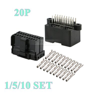 20 Polig TE Multilock 040 Auto/Kfz Steckverbinder Stecker Buchse Reparatursatz
