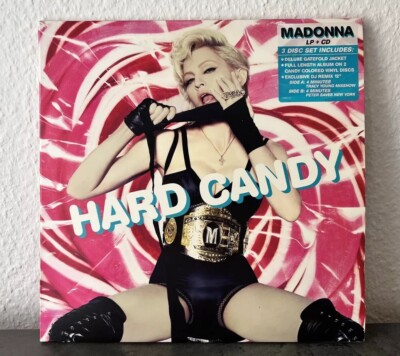 Madonna Hard Candy Vinyl unbespielt 3 LPs + CD Schallplatte Justin Timberlake