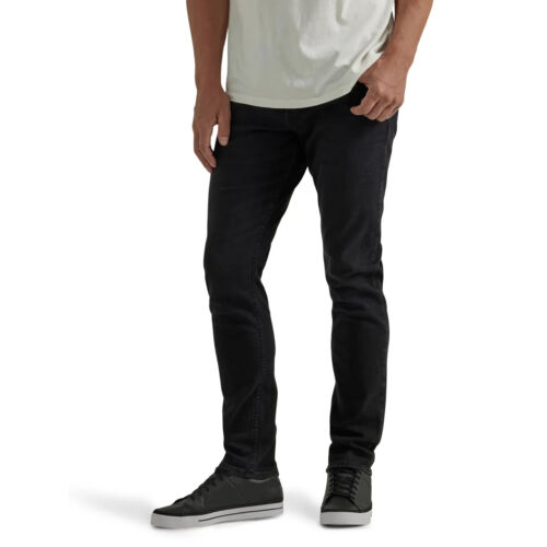 Wrangler Men's Unlimited Comfort Taper Fit Jean with Flex Waistband Black Sz 38