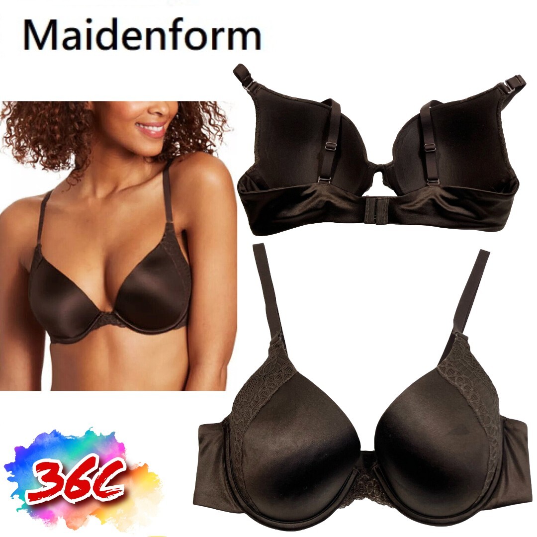 NWOT Maidenform 36C Natural Boost Add-a-Size Shaping