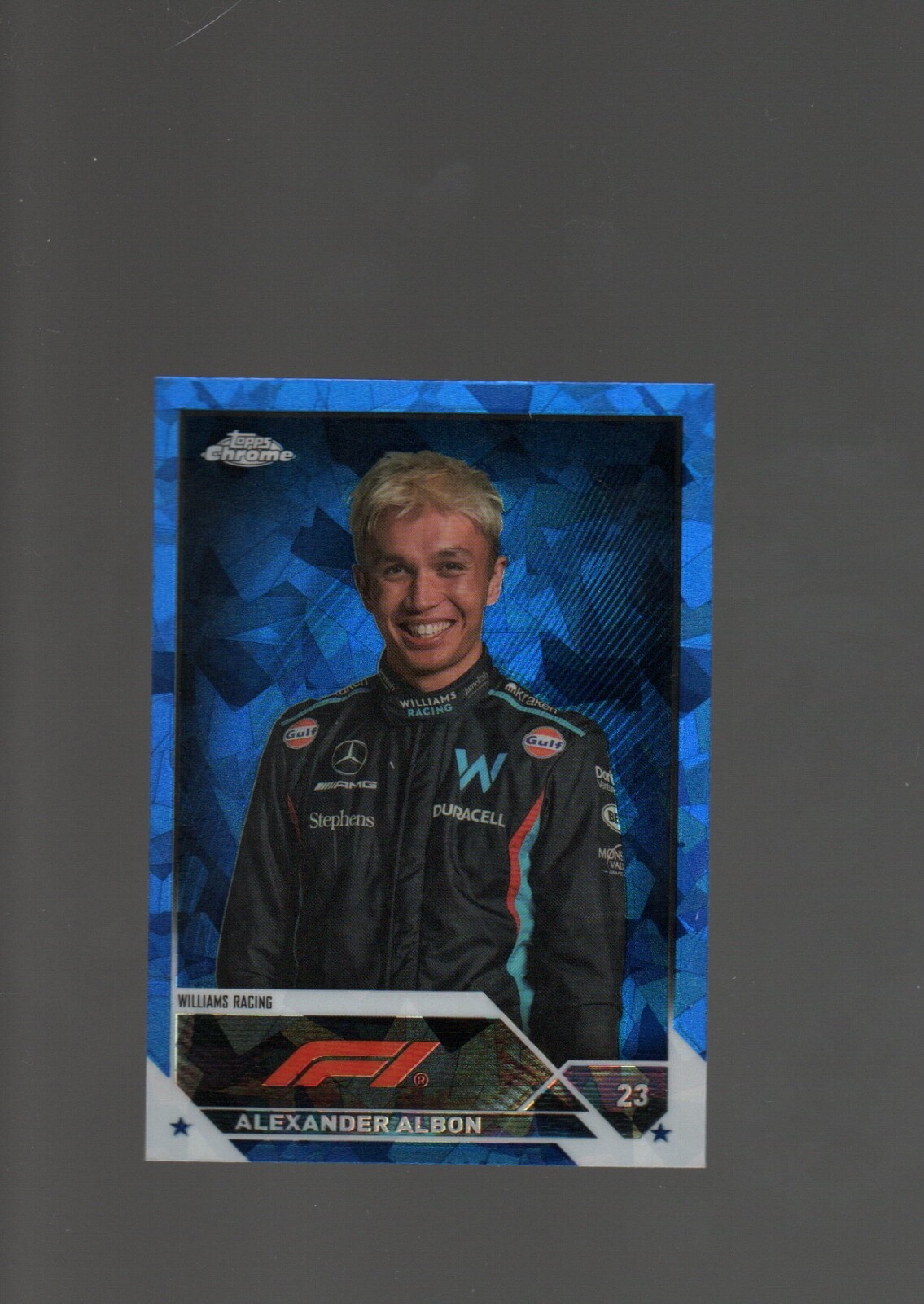 2023 Topps Chrome Sapphire F1 Alexander Albon 61