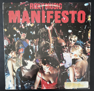 ROXY MUSIC MANIFESTO FIRST PRESS VINYL LP 1979 ATCO SD38-114 EXC/ VG