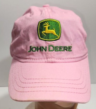 Pink John Deere Adjustable Strap Youth cap/hat-a Cary Francis Group brand hat