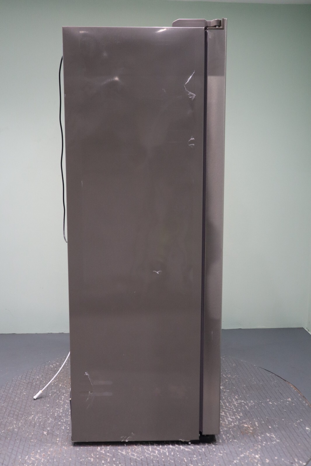 Haier Fridge Freezer Frost Free American Plumbed Water Ice Inox