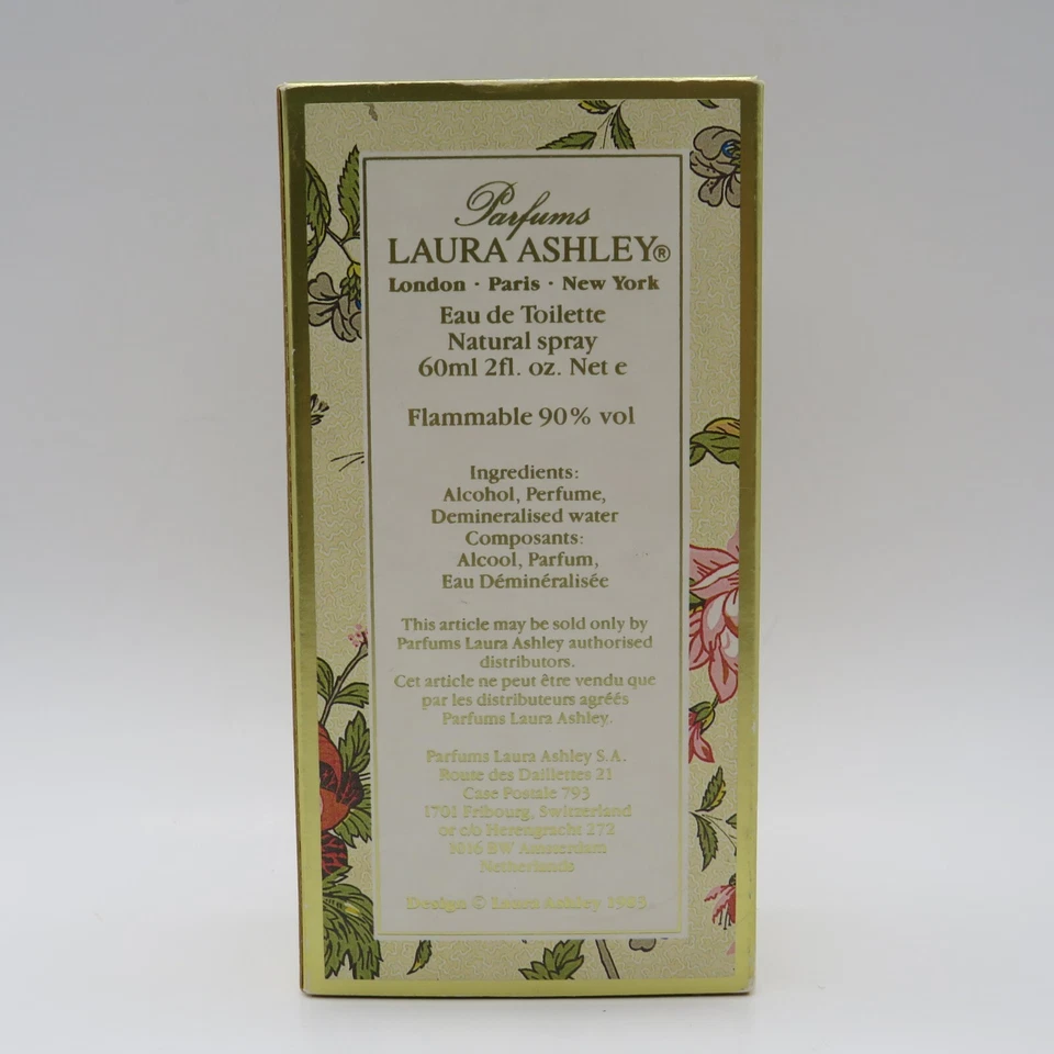 Laura Ashley Nº 1 ~ 2 oz. Spray natural De Toilette y 3,5 oz. Polvo para polvo Foto 4 de 4