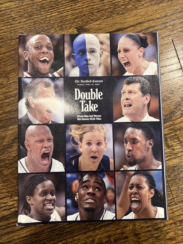 UConn Huskies Hartford Courant 2004 Championships Magazine
