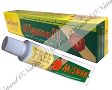 Siwak Herbal Toothpaste Miswak Fluoride-Free DABUR 75g Dentifrico Siwak