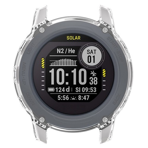 Do Garmin Descent G2 / G1 / G1 solarna osłona ochronna powłoka TPU zegarek zderzak etui - Zdjęcie 10 z 25