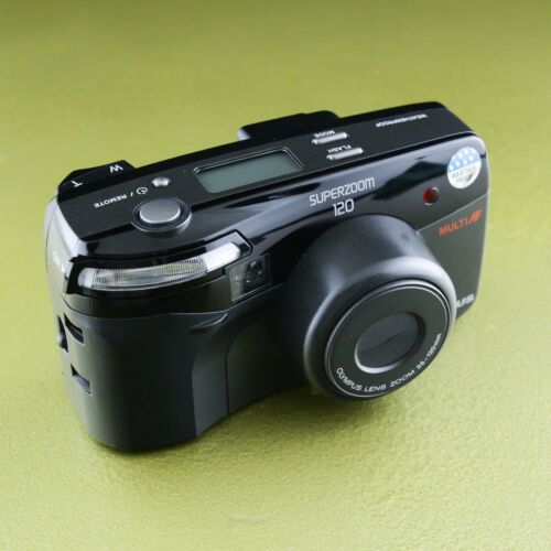 Olympus AF superzoom 120, 35-120, black all weather camera Japan ZUIKO ☆☆☆☆ - Picture 1 of 5