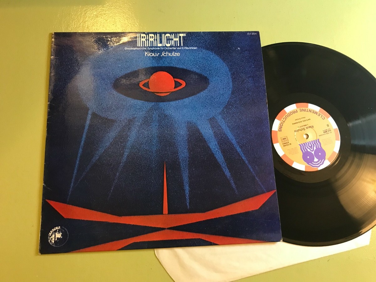 Klaus Schulze – Irrlicht アナログレコード LP Schulze, Klaus