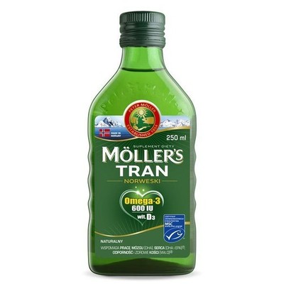 Olio di pesce norvegese MÖLLER'S 250 ml