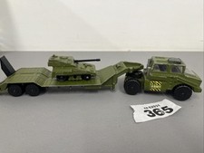 1974 DIECAST MATCHBOX BATTLE KINGS K-106 TANK TRASNPORTER TRUCK