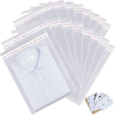 11x14 inches Large Clear Resealable Cellophane Bags for Packaging Products 80...