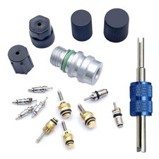 Air Conditioning Valve Core Kit  Cap  Valve Cap  Valve A/C System Seal Kit