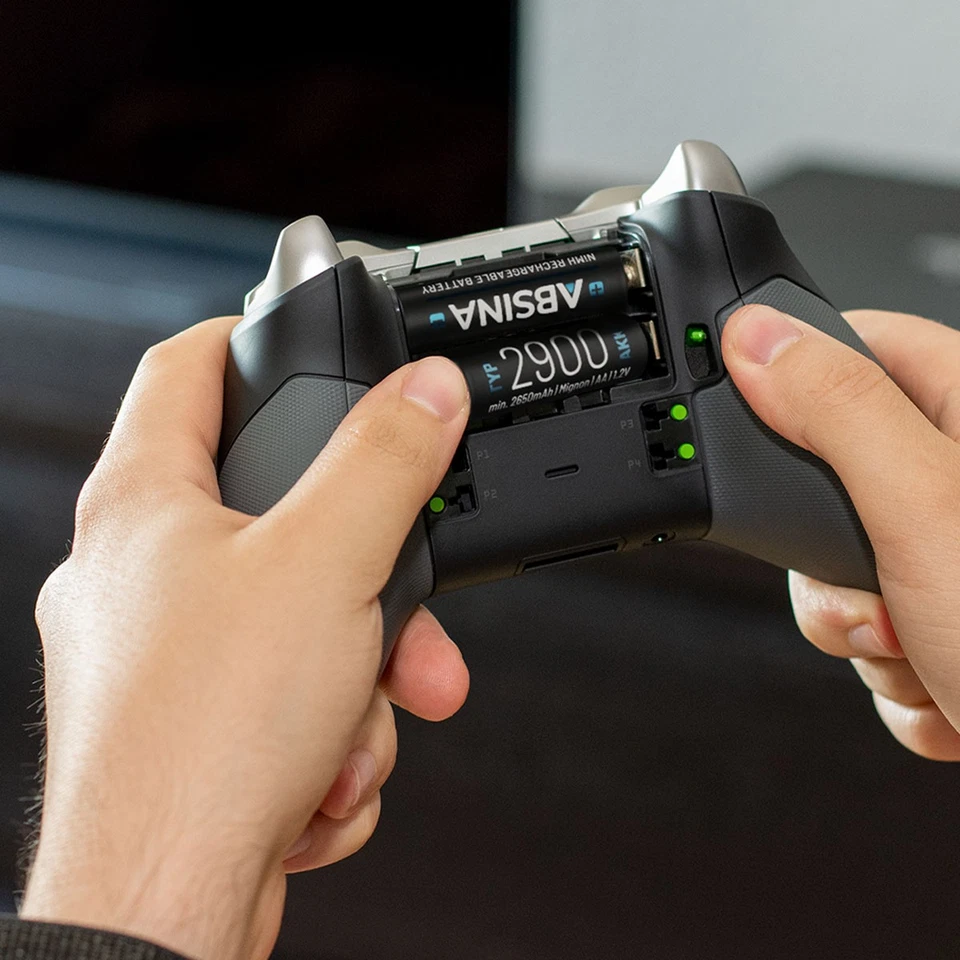 ABSINA 8x AA Mignon 2900 & 8x AAA Micro 1150 Akku - NiMH Wiederaufladbare Akkus - Bild 3 von 4