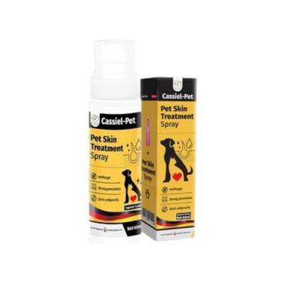 Pet Antimicrobial Spray Cat And Dog Skin Wound Fungus Ringworm Itching 60ml