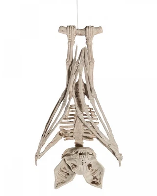 HORROR-SHOP Verrottetes Skelett Fledermaus mit aufklappbaren Flügeln 27 cm