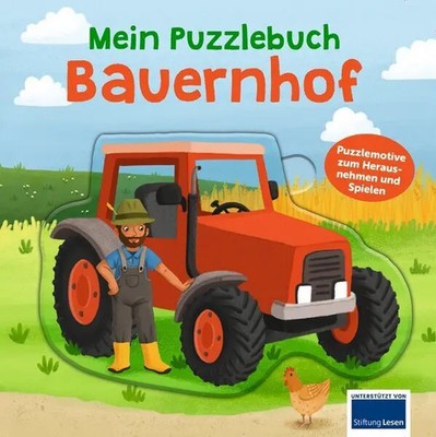 Mein Puzzlebuch Bauernhof | Ullmann Medien | Buch | 8 S. | Deutsch | 2024