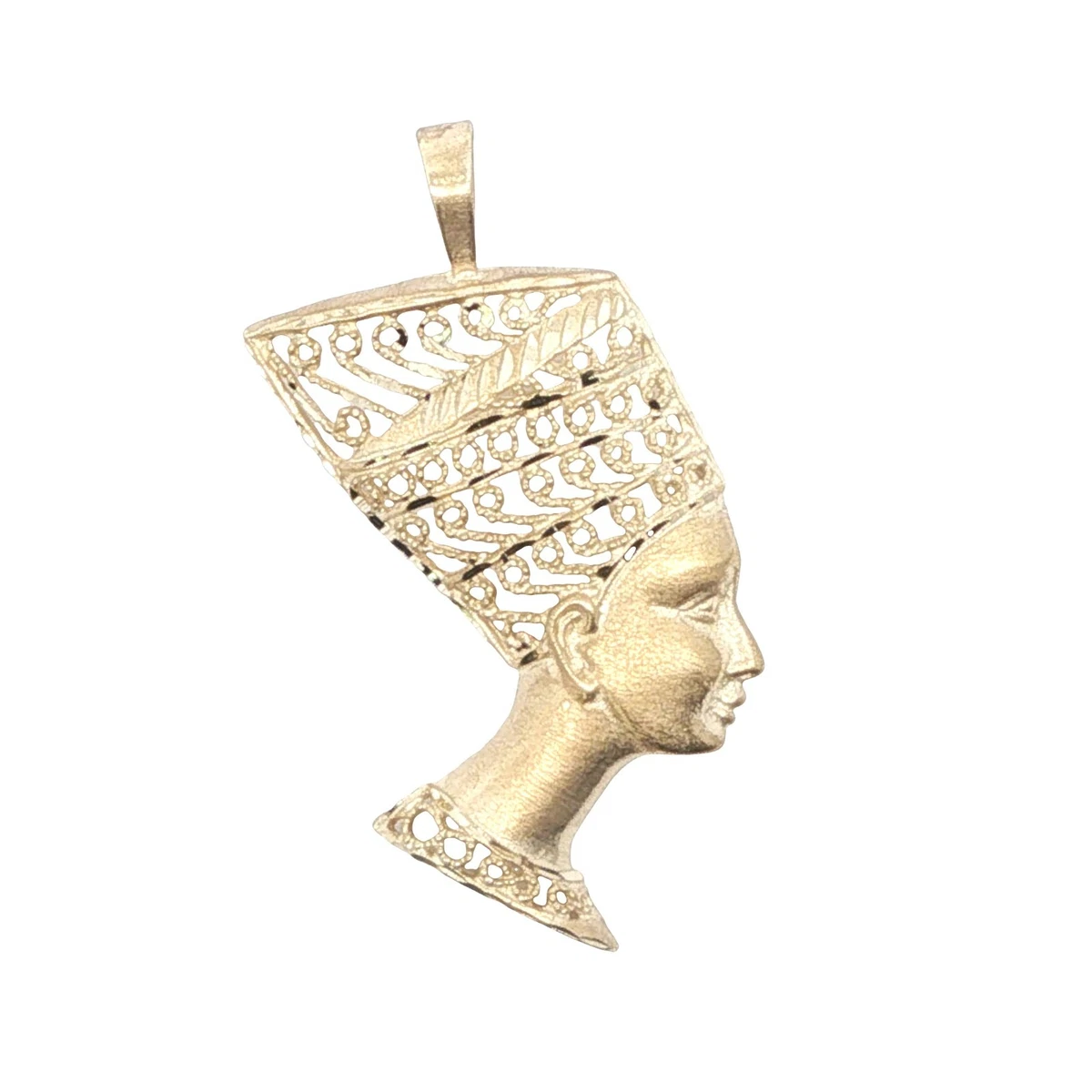 Nefertiti Gold Pendant Indiana Fine Diamond Necklaces & Pendants