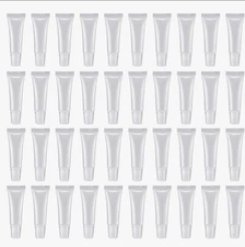 Empty Lip Gloss Tubes 1,500 PCS 10ml Clear Lip Balm Containers Travel Refillable