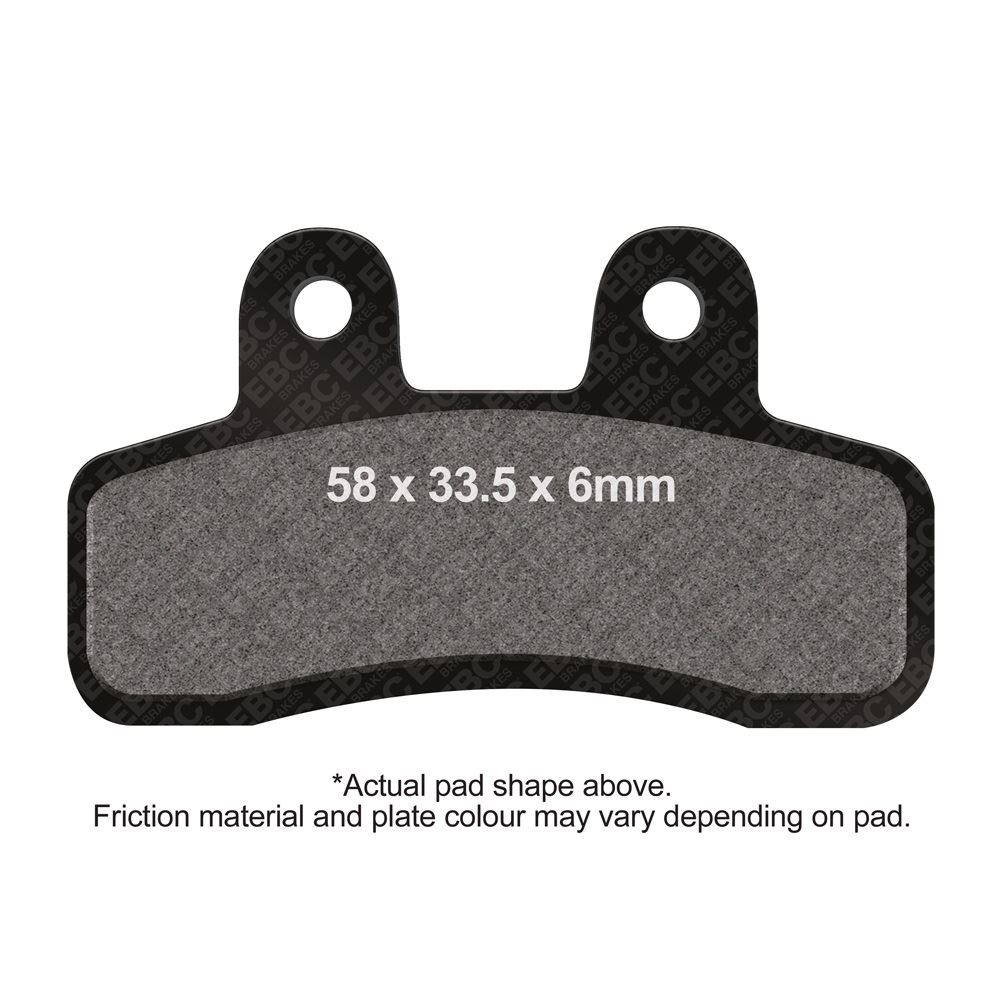 EBC Motorcycle Brake Pads (5) - FA448