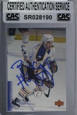 CAS Certified 1995-96 Upper Deck Brian Holzinger #88 Sealed Auto 3c7