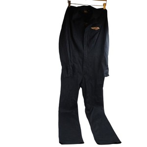 Harley Davidson 120th Year Anniversary Mens Medium Work Wear Coveralls Black