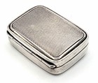 ANTIQUE ART DECO SILVER/835S PILL SNUFF BOX VESTA CASE SAFE LUTZ & WEISS/GERMANY — photo 3