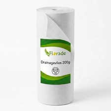 Drainagevlies 200 g/m&sup2; stark &ndash; Trennvlies Filtervlies | rei&szlig;fest UV PP Garten