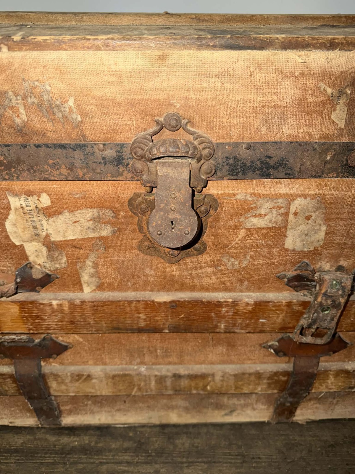 Antique Steamer Trunk