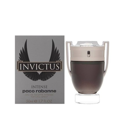Men Paco Rabanne Invictus Intense 1.7 oz-50ml EDT Spray / New In