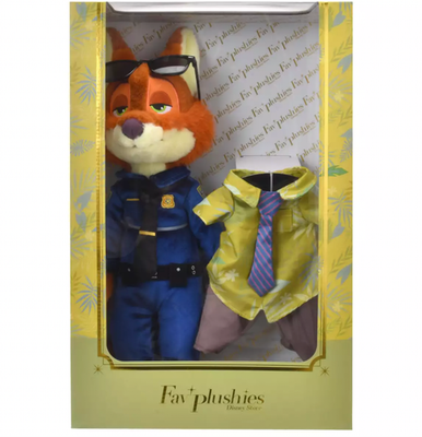 ニック・ワイルド ぬいぐるみ・コスチューム セット Fav'plushies NEW Tokyo Disney Store Nick Wilde Plush and Costume Set by Fav