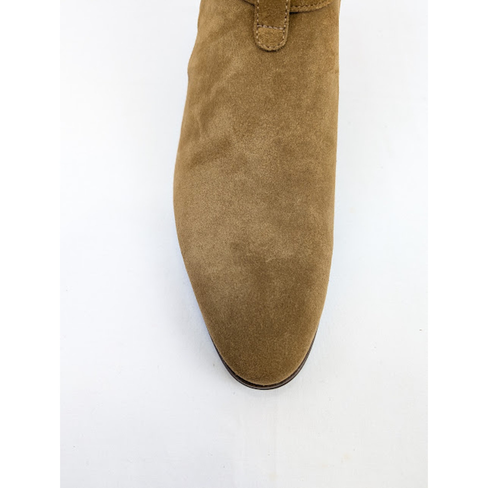 Stivali Saint Laurent Paris con fibbia 20 CR colore marrone nuovi con etichette 43