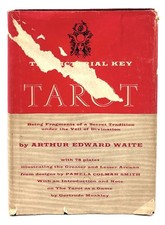 Arthur Edward Waite / The Pictorial Key to the Tarot 1st Edition 1959