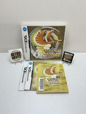 Pokémon Goldene Edition - Heartgold (Nintendo DS, 2010) CIB OVP komplett TOP