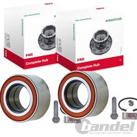 2X FAG RADLAGER-SATZ Hinten Passend FÜR Ford Galaxy Seat Alhambra VW Sharan