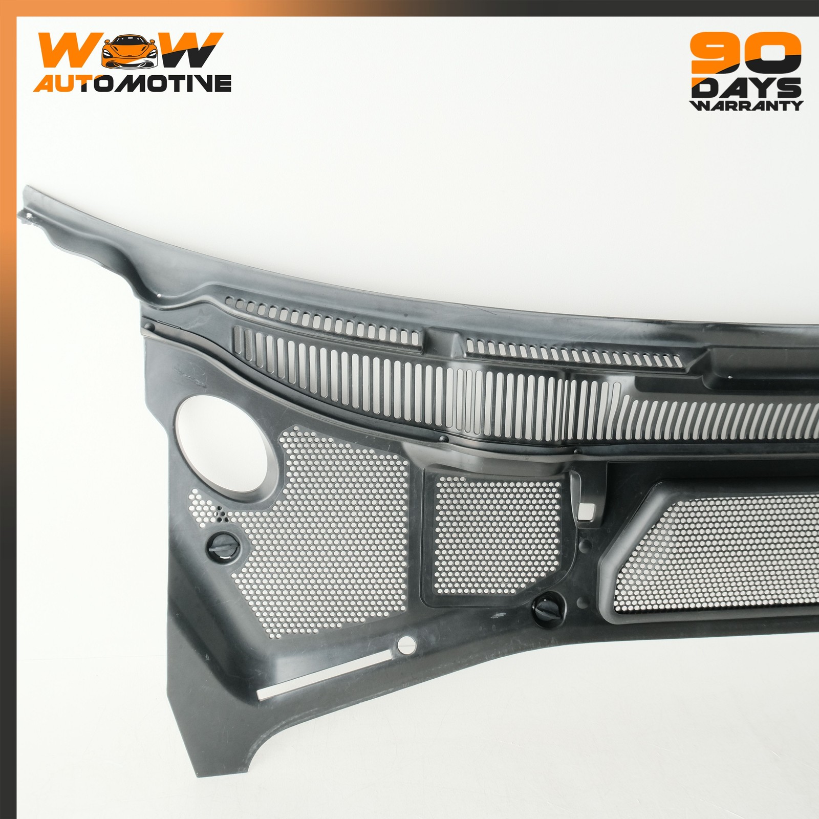 04-13 BENTLEY CONTINENTAL GTC GT FRONT WINDSHIELD COWL PANEL TRIM COVER OEM