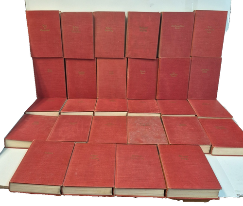 Black's Readers Service Company "The Works of..." Lot of 28 1920'S & 30'S VTG - Afbeelding 1 van 5